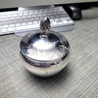 Old Sheffield England Silver Handled Sugar Bowl Hallmarked 