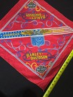 Harley Davidson Bandana Scarf Handkerchief Vtg 80   s Usa 22    American Legend New