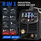 Gzguozhi 210a Mig Welder 8-in-1 Multi-process Aluminum Welder Machine  110v 220 