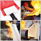 4 Pack Fire Blanket Fiberglass Hero Emergency Home Retardant Prepared 39  x39   