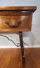 Antique Vintage Spanish Colonial Revival Writing Table  Desk Or Console Table