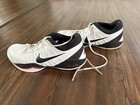Nike Air Ring Leader Low Top Lace-up Sneakers White black Size 10 5 - Used