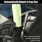 Motorcycle Bicycle Water Bottle Holder Adaptive Automatic Clamping Bike Cup Cage