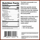 Bulk Black Cocoa Powder - Pick A Size - Free Expedited Shipping 