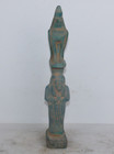 Unique Pharaonic Handmade Ancient Egyptian Horus Protect Queen Royal Statue  bd 