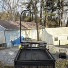 Large Black Metal Playtop Bird Cage For Parrot With Perches  Toys  Food Bowls