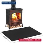 Hearth Rugs For Fireplaces Fire Resistant Mat  42x24 Inches Fireproof Fireplace