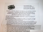 Jr Marine 5282501 Bravo Sterndrive Swivel Shaft Cover Plate Kit Mercruiser