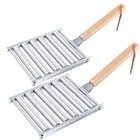 Hot Dog Roller Grill  5-capacity Hot Dog Cooker   evenly Cooks Hot Dogs  