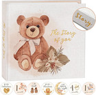 Baby Memory Book For Boy Or Girl  5-year Journal With Keepsake Sleeve   24 Miles
