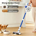 Cordless Vacuum Cleaner 45kpa Stick Lightweight Hardwood Floor Carpet Pet Hair