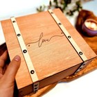Wedding Keepsake Box With Lids Engagment Gifts For Couples Wood Storage A