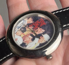 New Kids On The Block Watch Leather Strap Jacques Farel Nkotb Needs Battery 90s