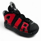 Nike Air More Uptempo Td Black University Red Baby Toddler Athletic Sneaker