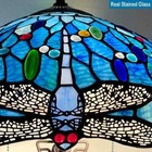 Table Lamp Series Stained Glass Stained Night Light Retro Desk Lamps