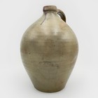 Rare Early 19th Century Martin Caleb Crafts Whately Mass Stoneware Jug Crock