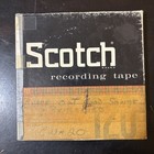 Lot Of 4 Scotch Brand-7  Reel Tapes In Mismatched Boxes  Pre-owned And Recorded 