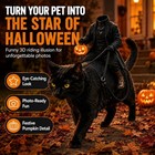 Headless Horseman Cat Costume  3d Halloween Riding Outfit For Cats