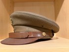Army Visor Cap World War  2 Ii Us Pilots Officer Crusher Hat