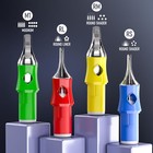 50pcs  10 Bugpin Tattoo Cartridge Needles Mixed Round Liner Shader Magnum