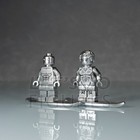 Lego Silver Surfer Custom Printed Minifigures  set Of 2   Fantastic Four