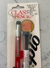 Vtg 1985 Scripto Classic Long Lead Pencil   Lead Pack B319 Red Clear Rare New