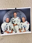 Apollo 11 Crew Signed Litho Armstrong  Aldrin  Collins  nasa Astronauts artemis 