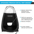 Varipowder Portable Spray Tan Tent  Pop Up Self Tanning Tent Booth Professional