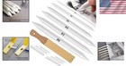 Versatile 12 Pcs Blending Stumps   Tortillions Art Set With Pencil Sharpener