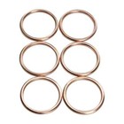 Exhaust Pipe Gasket For Honda Vt600c Shadow Vlx 1991-2007 18291-mn4-920
