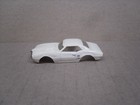 Vintage  Aurora T-jet  1402 White Pontiac Firebird Ho Scale Slot Car Body Only