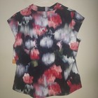 Swing Control Womens Golf Shirt Large Sleeveless V Neck  Lifestyle Casual Black