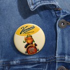Vernor s Ginger Ale Vintage Brand Soda Soft Drink 2 25  Retro Pinback Button