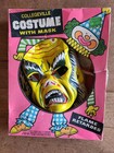 Collegeville Monster Halloween Costume Damaged Mask 170 Child Large Vintage Bad