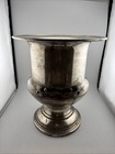 Vintage Silver Plated Champagne Ice Bucket Wine Cooler Footed W  Handles