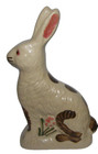 6  Beaumont Brothers Art Pottery Stoneware Rabbit Easter Decoration Figurine Bbp