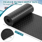 12x16ft Boat Trailer Bunk Carpet Waterproof Rubber Wrap Kit Roll Stair Tread