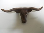 30 Cast Iron Antique Style Longhorn Steer Drawer Pull  Barn Handle  Door Handles