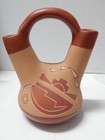 Vintage San Juan Indian Pottery Wedding Pot - Than Povi  anacita Abeyta Salazar 