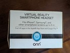 Onn Smartphone Vr Headset Virtual Reality Fits Iphone   Samsung Up To 6 In