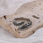 925 Sterling Silver Angel Wing Feather Adjustable Ring Luxury Wedding Jewelry
