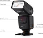 Powerextra Professional Df-400 Speedlite Camera Flash For Canon Nikon Pentax Sam