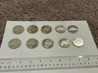 10 Coins---1966 One Dollar Canadian Silver Coin Lot  10 Total Coins 