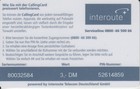 Interoute Callingcard  C  bit  99      420 