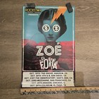 Zoe Fobia Tour 2012 Concert Poster Alternative Rock From San Francisco