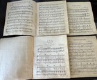 Vintage Piano Sheet Music