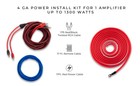 Ds18 Ampkit4     4ga Cca Installation Kit For Car Audio Amplifiers Amp Cables