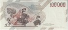 Italy 100 000 Lire Banknote 1983 Choice Extra Fine Grade P 110-b caravaggio 
