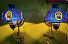 2 Vintage Pbr Pabst Blue Ribbon Beer Wall Sconces Wow