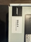 Bose Solo 5 Tv Sound System Sound Bar - Black With Controller - New Open Box